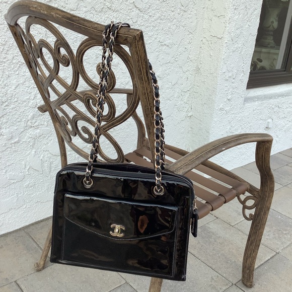 100% Auth. Chanel vintage Camera shoulder bag - Picture 2 of 15